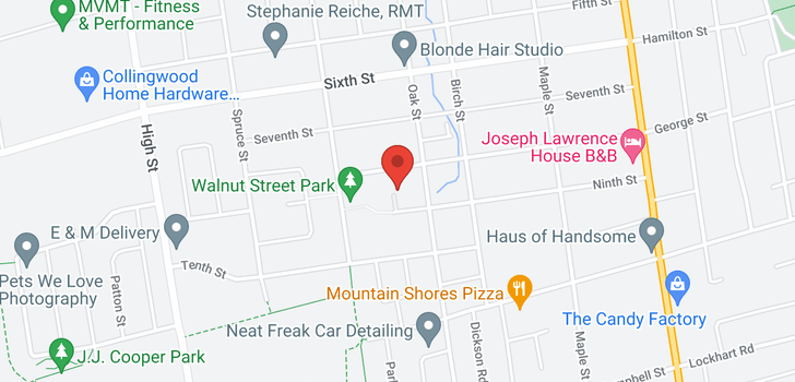 map of #101 -172 EIGHTH ST
